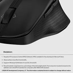 Мишка HP 480 Comfort Bluetooth Black (8T6M3AA) - мініатюра 7