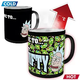 Чашка хамелеон Rick and Morty Get Schwifty (Рік і Морті) 320 мл - мініатюра 2