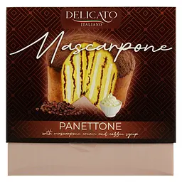 Паска Delicato Italiano з кавовим кремом та маскарпоне 750 г