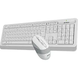 Бездротовий комплект (клавіатура + миша) A4Tech F1110 Fstyler Wireless White (FG1010 (White)) - мініатюра 3