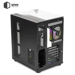 Корпус QUBE AQUARIUM ARGB Black (AQUARIUM_GBNU3) - мініатюра 7