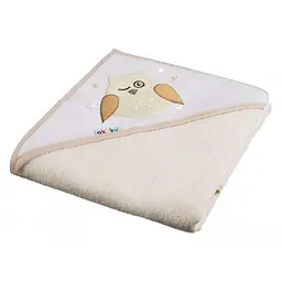 Рушник з капюшоном Akuku 80x80 см бежевий (A1231)