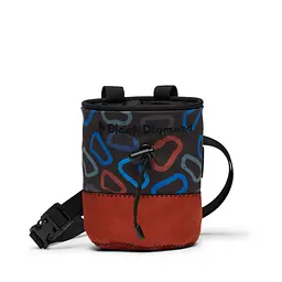 Магнезниця Black Diamond Kid's Mojo Chalk Bag S Чорний-Червоний