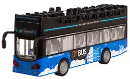 Іграшка Інерційний двоповерховий автобус DIY TOYS det0018715 - мініатюра 5