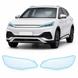 Антигравійна захисна бронеплівка за лекалами для BYD Atto 3 (Yuan Plus) I 2022-2024 - оптика (фари та ПТФ)