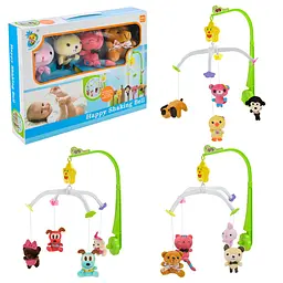 Музичний мобіль із м'якими іграшками Happy Shaking Bell (D080/81/82) в асортименті