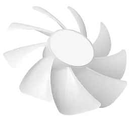 Вентилятор Coolmoon 120мм CM-5PRO-W-F Forward (CM-5PRO-W-F) White - мініатюра 6