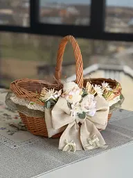 Великодній кошик 40х32х34см hand-made 3 MIS LT