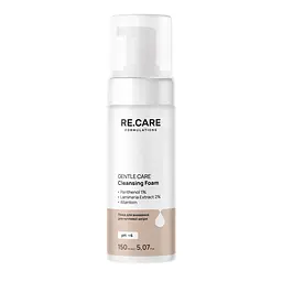 Пінка для вмивання чутливої шкіри Re.Care Gentle Care Cleansing Foam, 150 мл