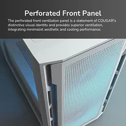 Корпус Cougar Uniface Mini RGB White (UNIFACE MINI RGB White) Без БП - мініатюра 10