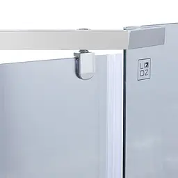 Душова кабіна Lidz Dozorca SC90x90.CRM.LOW.TR, скло прозоре 6 мм, Хром, Універсальна, прозорий - мініатюра 4