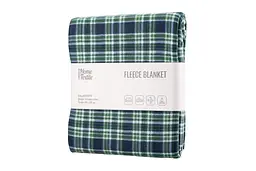 Плед Ardesto Fleece 160х200 см клітинка зелена (ART0702PB)