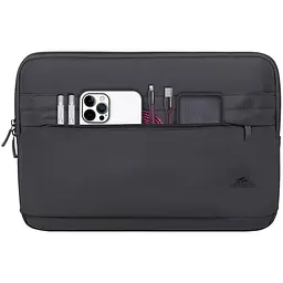 Чохол для ноутбука Rivacase чорний 13.3" (8204 (Black)) - мініатюра 2