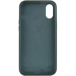 Чохол Silk Full Protective (AA) NO LOGO для Apple iPhone XS Max (6.5") Зелений / Cyprus Green - мініатюра 2