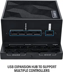Блок живлення Lian Li EDGE1000, 80 Plus Platinum, Чорний, EU Cord (G9P.EG1000.BE00.EU) - мініатюра 3