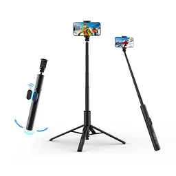Селфі-монопод Ulanzi Ulanzi MT86 Automatic Phone Tripod(Phone Clamp,Black) (S023) - мініатюра 3