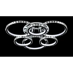 Стельова LED люстра з пультом і нічником Splendid-Ray 30-4022-45