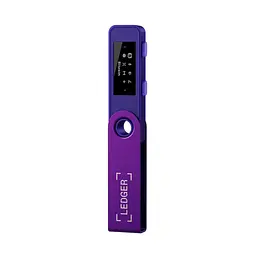 Криптогаманець Ledger Nano S Plus Amethyst Purple, апаратний криптовалютний мультивалютний гаманець, холодне зберігання, USB-підключення, формат флешки, підтримка Android/macOS/Windows - мініатюра 4