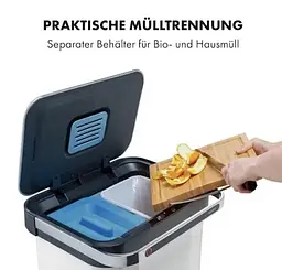 Бак для сміття Klarstein Touchless Ultraclean (10035084) - мініатюра 4