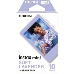 Фотопапір Fujifilm Instax Mini Soft Lavender Film 1x10 (16812376) [144752]