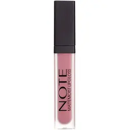 Матовий блиск для губ Note Cosmetique Mattemoist Lipgloss відтінок 403 (Sugar Kiss) 6 мл - мініатюра 2