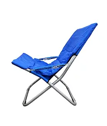 Стілець складний Levistella GP21032108 BLUE, сталь, Oxford 600D, 4 положення нахилу, 110 кг, синій, для дачі - мініатюра 2