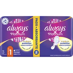 Гігієнічні прокладки Always Platinum Normal Duo 16 шт. - мініатюра 2