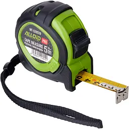 Рулетка з фіксатором Alloid Pro 5 м 19 мм (MT-520519) - мініатюра 2