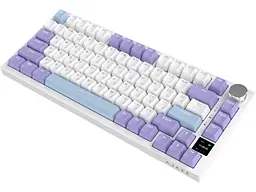 Клавіатура Ajazz AK820 Pro Flying Fish Switch Purple (AK820PRO-FF-PWB) - мініатюра 3