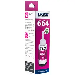 Контейнер з чорнилом Epson 664 magenta (70мл) L100/L200 (C13T66434A)