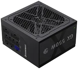 Блок живлення GameMax GX 550GF 550W 80+ Gold (GX 550GF) Black - мініатюра 2
