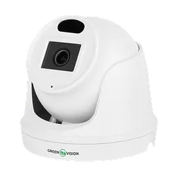Купольна IP камера GreenVision GV-166-IP-M-DIG30-20 POE