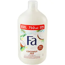 Гель для душу Fa Coconut Milk, 750 мл - мініатюра 3