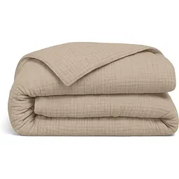 Підковдра полуторна муслін 160х220 BEIGE COSAS (4822052481721)