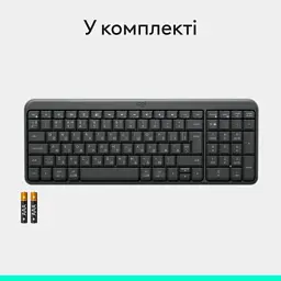 Клавіатура Logitech K250 Bluetooth UA Graphite (920-013822) - мініатюра 8