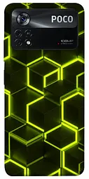 Чохол Demsky Neon hexagon для Xiaomi Poco X4 Pro 5G