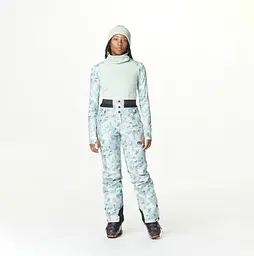 Штани лижні Picture Organic Exa Printed Women 2025 L Блакитний-Рожевий