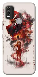 TPU чохол Demsky Red eclipse для Nokia C21 Plus