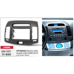Перехідна рамка Hyundai Elantra, Avante Carav 11-680 - мініатюра 4
