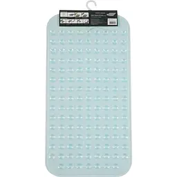 Килимок для ванної масажний Eco Fabric Сфери 70х37 см прозоро-блакитний (7037-003) - мініатюра 4