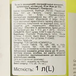 Вино Plaimont Jean des Vignes Blanc, біле, сухе, 1 л - мініатюра 4