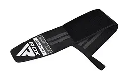 Бинти для зап'ясть (кистьові бинти) RDX WR11 GYM Wrist Wrap Black/Grey (WAH-WR11BG) - мініатюра 2