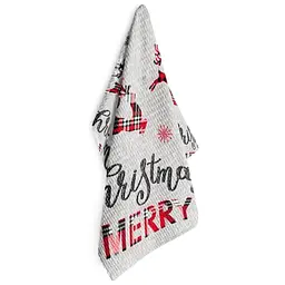Набір кухонних рушників LeLit Merry Christmas 50х30 см 3 шт. (le2000000297576) - мініатюра 3