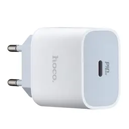 МЗП Hoco C76A Plus Speed source PD20W charger (EU) White
