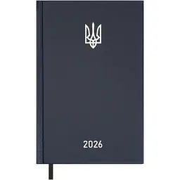 Щоденник датований Buromax Airy 2026 A5 бумвініл синій (BM.21165-02)