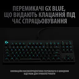 Клавіатура Logitech G PRO Mechanical Gaming USB (920-009392) - мініатюра 8