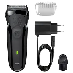 Електробритва чоловіча Braun Series 3 300s Black - мініатюра 3