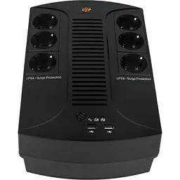 ДБЖ LogicPower 650VA-6PS (LP4324) - мініатюра 2