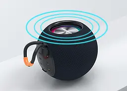 Портативна акустика Hopestar H52 Black [87988] - мініатюра 3