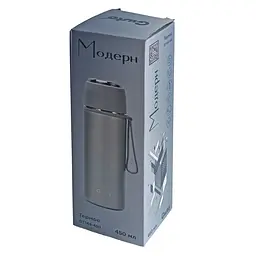 Термос питний Gusto Модерн GT144-450 450 мл сірий - мініатюра 3